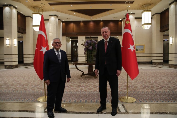 Başkan Büyükkılıç, Cumhurbaşkanı Erdoğan’ın toplantısı için Ankara’da