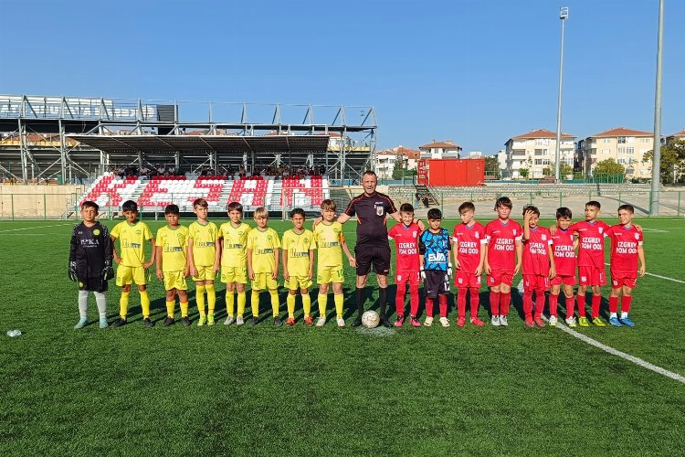 Edirne'de U 11 Lig maçları sürüyor