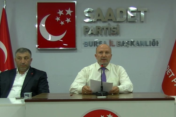 Saadet Partisi Bursa'dan denize gireceklere uyarı!