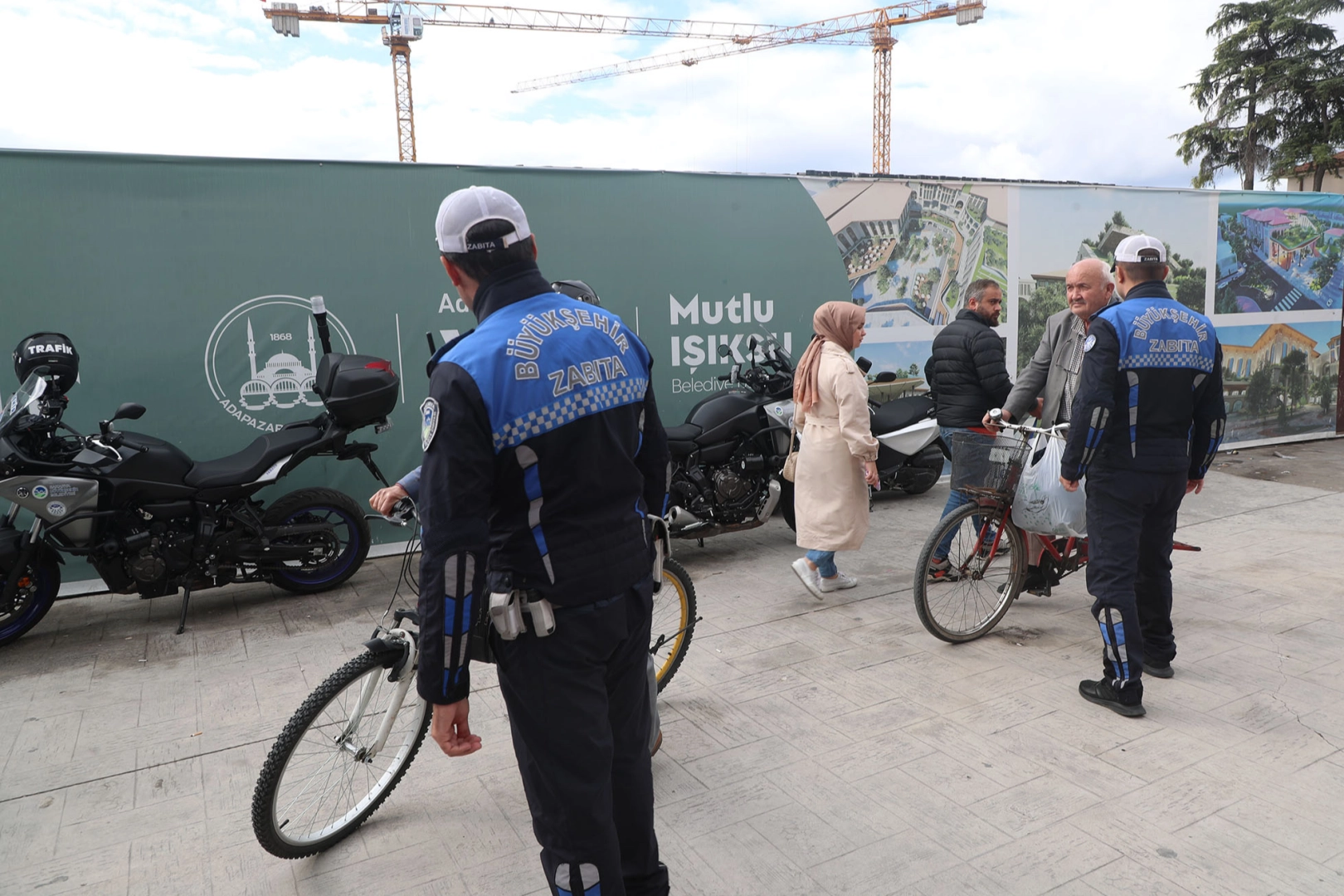 Sakarya Uzunçarşı’da bisikletlilere 'hassasiyet' çağrısı