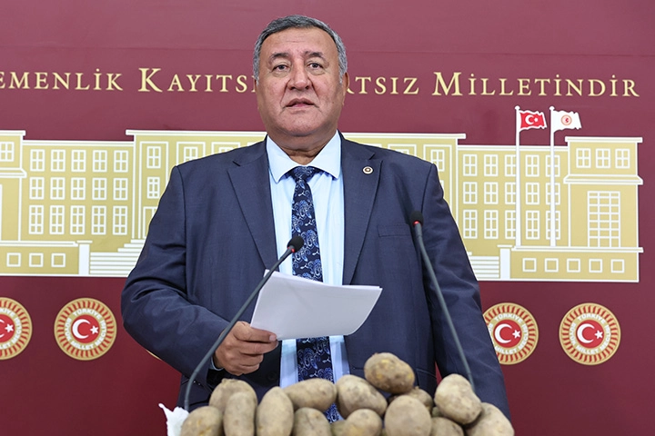 TBMM'de CHP'li Gürer'den patatesli açıklama!