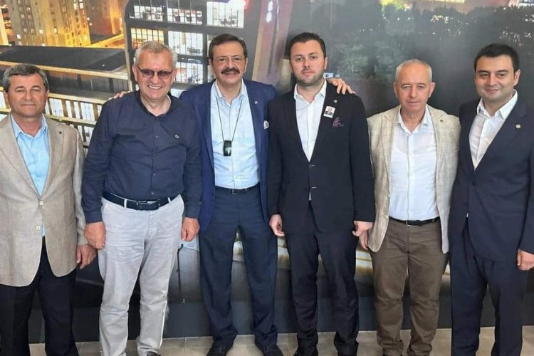 TOBB  Başkanı Hisarcıklıoğlu'ndan Çorlu Ticaret Borsası'na taziye ziyareti